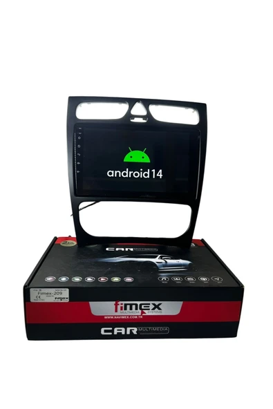 Mercedes w203-w209 FİMEX 4-64 (FANLI) DSPLİ PRO OEM MULTİMEDİA - 2