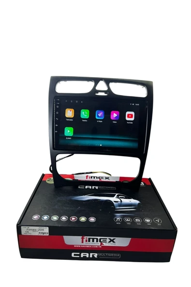 Mercedes w203-w209 FİMEX 4-64 (FANLI) DSPLİ PRO OEM MULTİMEDİA - 5