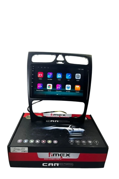 Mercedes w203-w209 FİMEX 4-64 (FANLI) DSPLİ PRO OEM MULTİMEDİA - 3