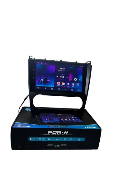 Mercedes C (w203) FORX 6-128 TAM PROFESYONEL OEM MULTİMEDİA ürün görseli 1