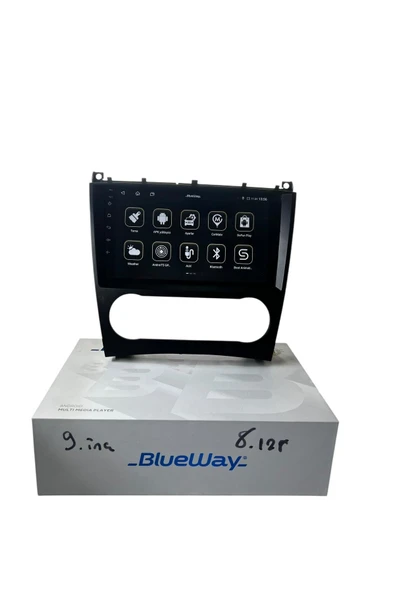 Mercedes C (w203) BLUEWAY 8-128 TAM PROFESYONEL OEM MULTİMEDİA - 2