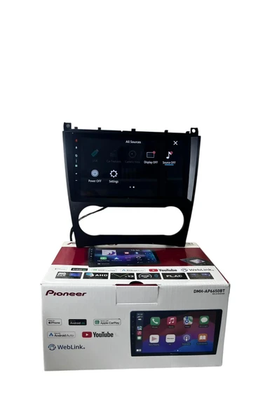 Mercedes C (w203) PİONEER 4-64 TAM PROFESYONEL OEM MULTİMEDİA - 2