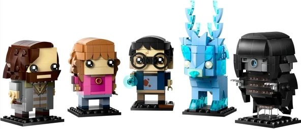 LEGO BrickHeadz Harry Potter Azkaban Tutsağı Figürleri 40677-10 Yaş ve Üzeri Çocuklar için Dekoratif, Hediyelik Yaratıcı