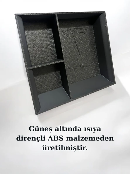 Tesla Yeni Model Y (JUNİPER) Orta Konsol Düzenleyici - Abs Baskı
