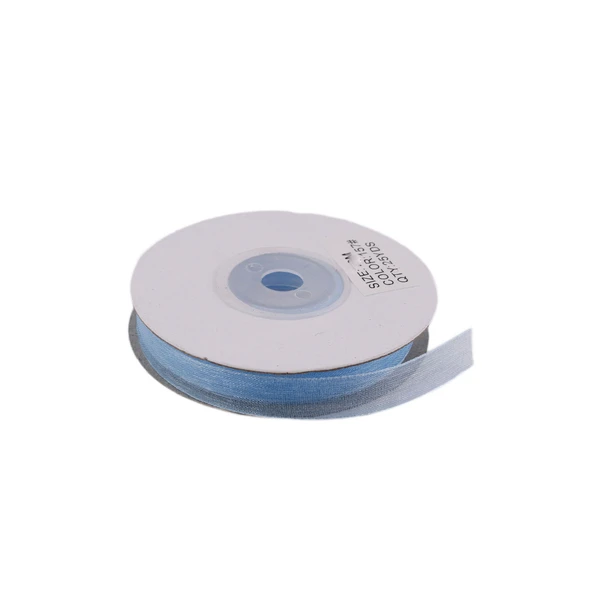 Organze Kurdele 2 CM (228 Metre)  Mavi ürün görseli 1