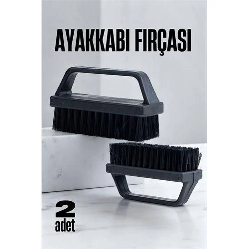 ModaCar Sert Kıllı Ayakkabı Fırçası - Leke Çıkarıcı Elbise Fırçası 2 ADET