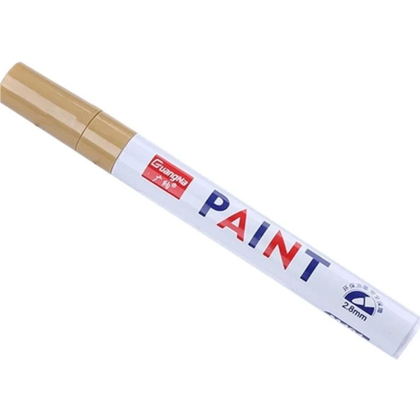 Epoksi Varak Kalem Paint Marker (1 Adet)  Gold ürün görseli 1