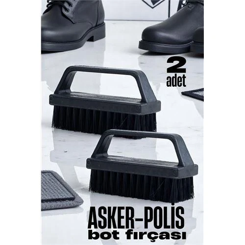 ModaCar Sert Kıllı Asker-Polis Bot Fırçası - Leke Çıkarıcı Elbise Fırçası 2 ADET