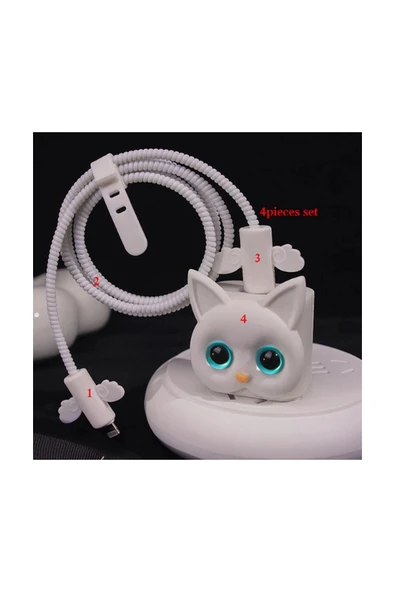 Iphone 18w/20w Uyumlu Şarj Aleti Kılıfı, Şarj Kablosu Örme Aparatı, Toparlayıcı, ürün görseli