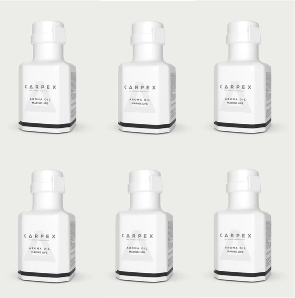 Carpex Marine Life 200 ml. Classic Seri A1 Makine Koku Kartuşu 6 Adet