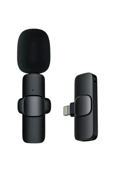 K9 2’li Lightning Kablosuz Yaka Mikrofonu - 2