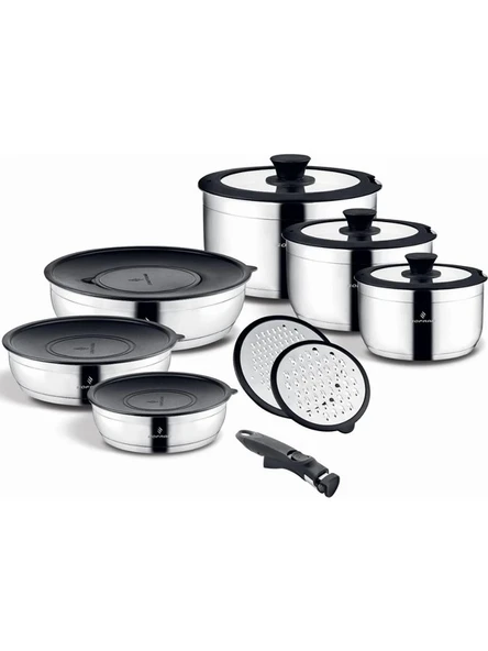 SOFRAM 16 Parça Marin Akıllı Tencere Seti