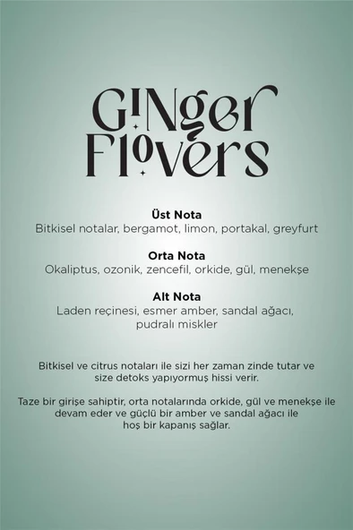 Carpex Ginger Flowers 200 ml. Classic Seri A1 Makine Koku Kartuşu 6 Adet - 3