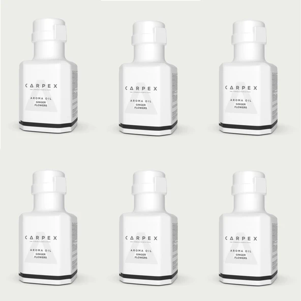 Carpex Ginger Flowers 200 ml. Classic Seri A1 Makine Koku Kartuşu 6 Adet
