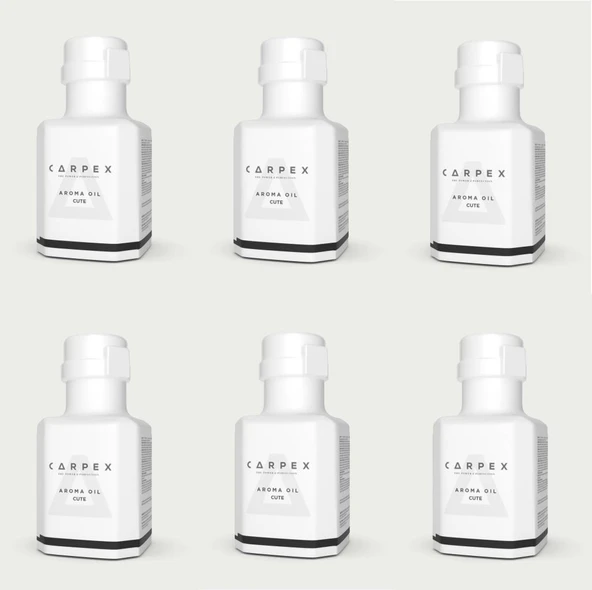 Carpex Cute 200 ml. Classic Seri A1 Makine Koku Kartuşu 6 Adet