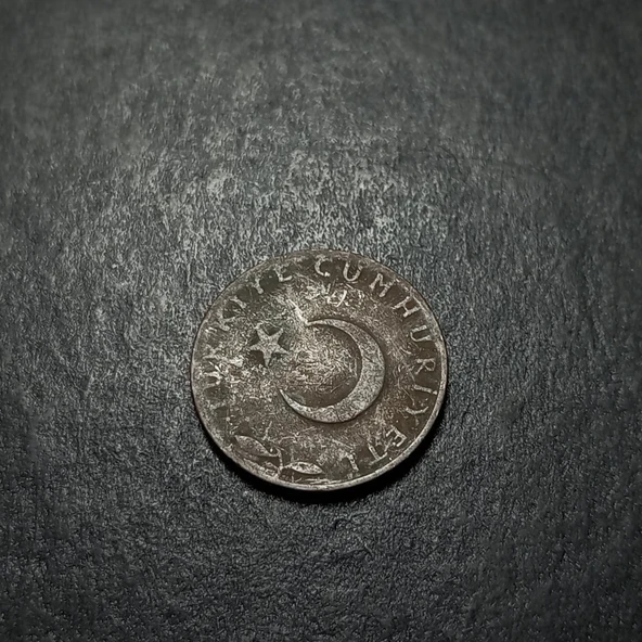 Escoines 399636873433ce9c39 5Kuruş 1964 Eski Madeni Para - Resim 5