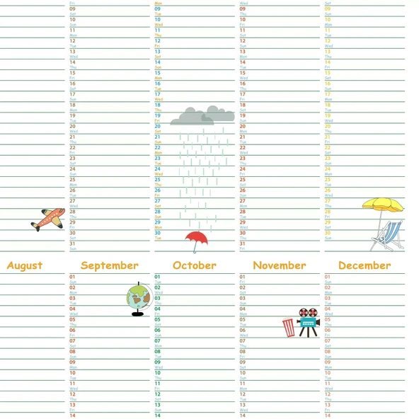 2026 Yıllık Planlayıcı Duvar Takvimi, Seyahat Modu, 2026 Planlayıcı Takvim, Aylık Planlayıcı, 2026 Year Planner, 2026 Wa - Resim 4