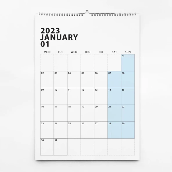 2026 Duvar Takvimi, Aylık Planlayıcı Takvim, Minimalist Takvim, Duvar Planlayıcısı - Resim 7