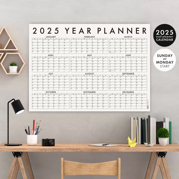 2026 Yıllık Planlayıcı Duvar Takvimi 2026 Takvim ürün görseli 1