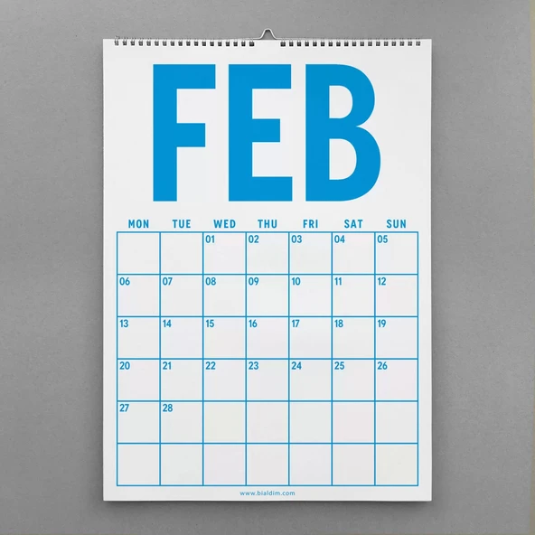 Renkli 2026 Duvar Takvimi, Aylık Planlama Duvar Takvimi, Duvar Planlayıcısı, Rengarenk - 2