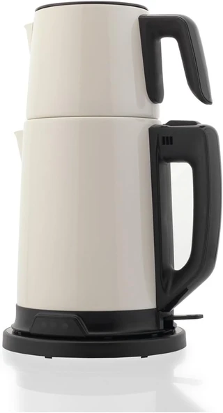 Schafer TeeLike Elektrikli Çay Makinesi-Krem ürün görseli