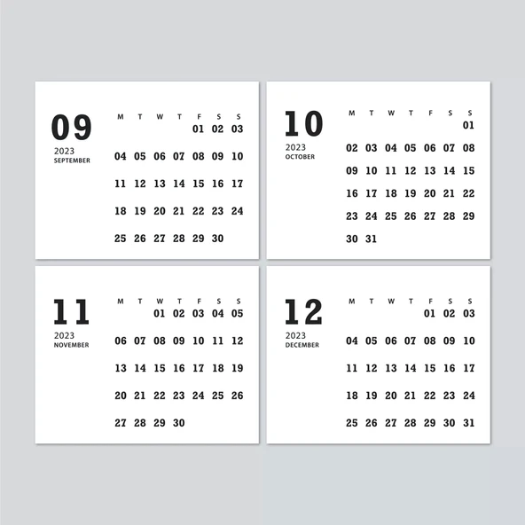 2026 Takvim, Kırmızı Sert Üçgen Ayak, 2026 Masa Takvimi - Resim 4