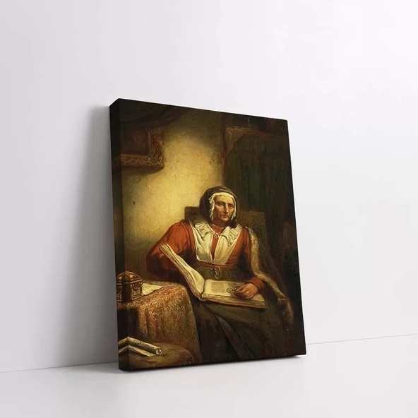 Düşünen Adam Kanvas Tablo - Resim 3