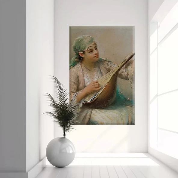 Nağme Ustası Kanvas Tablo ürün görseli