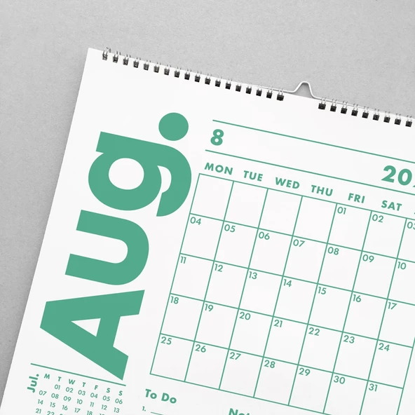 2026 Duvar Takvimi, 33X48 cm, A4, Spiralli Takvim, Önceki ve Sonraki Ay Takvim, Aylık Planlayıcı Takvim - Resim 7