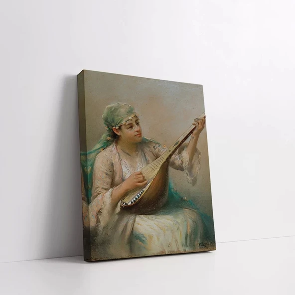 Nağme Ustası Kanvas Tablo - Resim 3