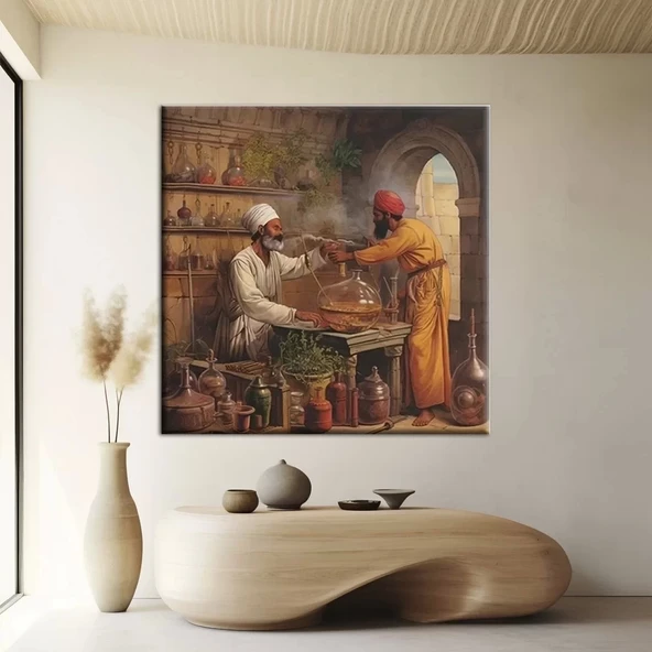 Eski Dünya Ustaları Kanvas Tablo ürün görseli