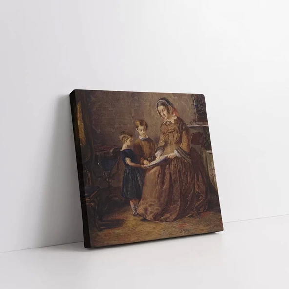 Sohbet Saati Kanvas Tablo - Resim 3