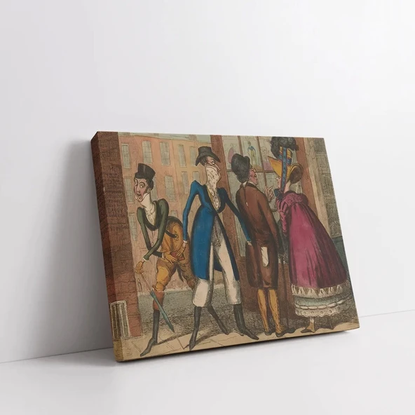 Sokaklardan Melodiler Kanvas Tablo - Resim 3