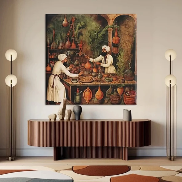 Hasat Zamanı Kanvas Tablo - Resim 2