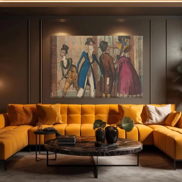 Sokaklardan Melodiler Kanvas Tablo - Resim 2