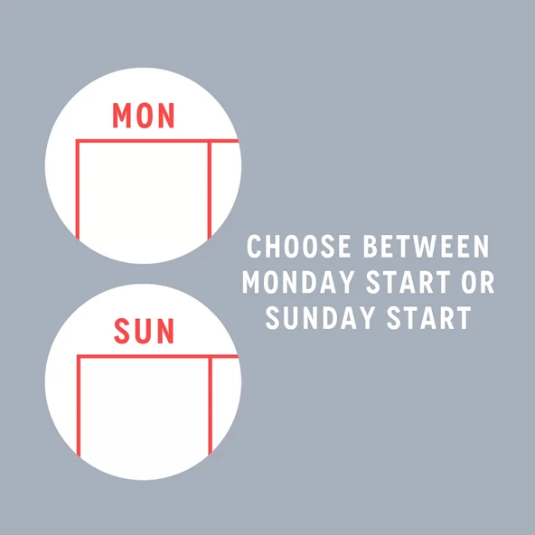 2026 Aylık Planlayıcı Duvar Takvimi, 33X48 cm & A4 Poster Takvim, Aile Takvimi, Gökkuşağı Renkleri - 4