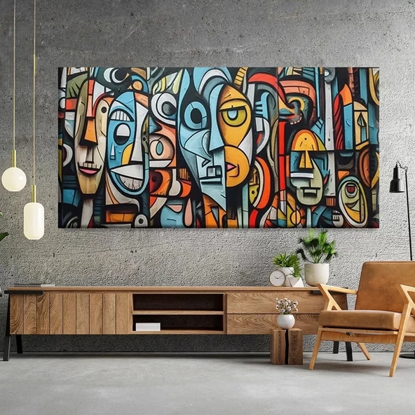 Soyut Düşler Kanvas Tablo - Resim 2