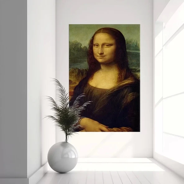 Mona Lisa Kanvas Tablo ürün görseli