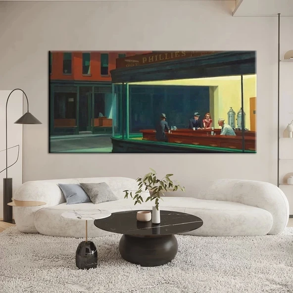 Modern Dünyadan Manzaralar Kanvas Tablo ürün görseli