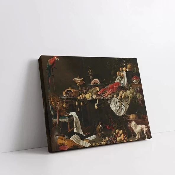 Törenin Şerefi Kanvas Tablo - Resim 3