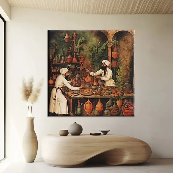 Hasat Zamanı Kanvas Tablo ürün görseli