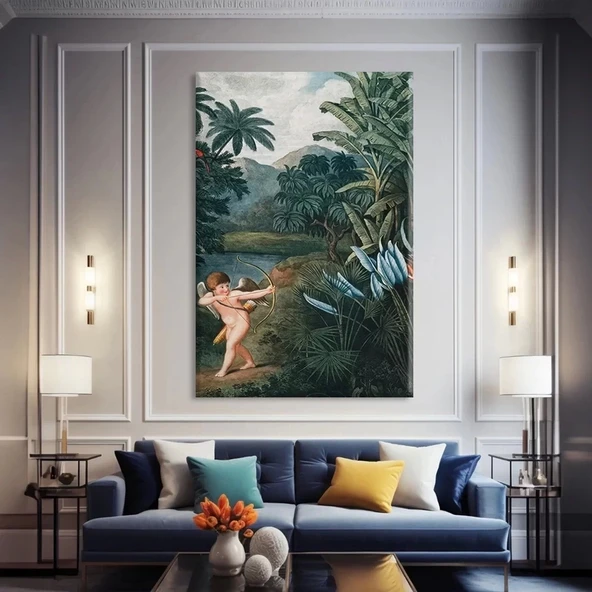 Ormanın Gizemi Kanvas Tablo - Resim 2