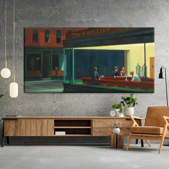 Modern Dünyadan Manzaralar Kanvas Tablo - Resim 2