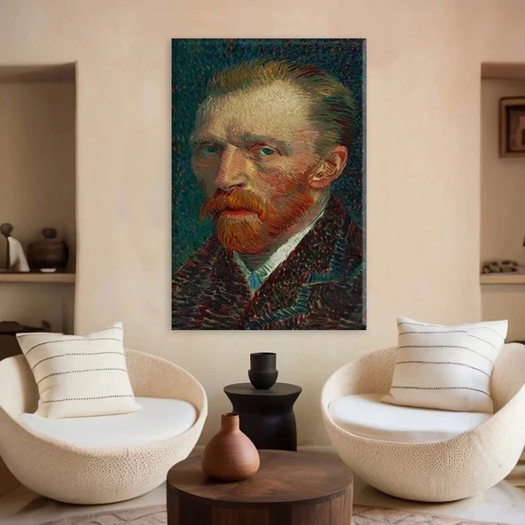 Portre: Kızıl Sakal Kanvas Tablo ürün görseli