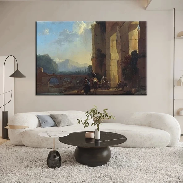 Antik Harabeler Kanvas Tablo ürün görseli