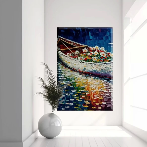 Renkli Yansımalar Kanvas Tablo ürün görseli