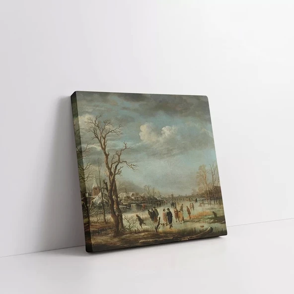 Kış Mevsimi Kanvas Tablo - Resim 3