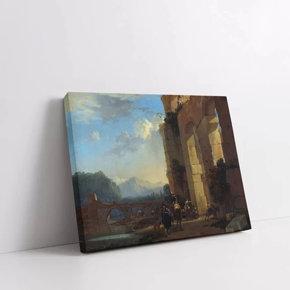 Antik Harabeler Kanvas Tablo - Resim 3