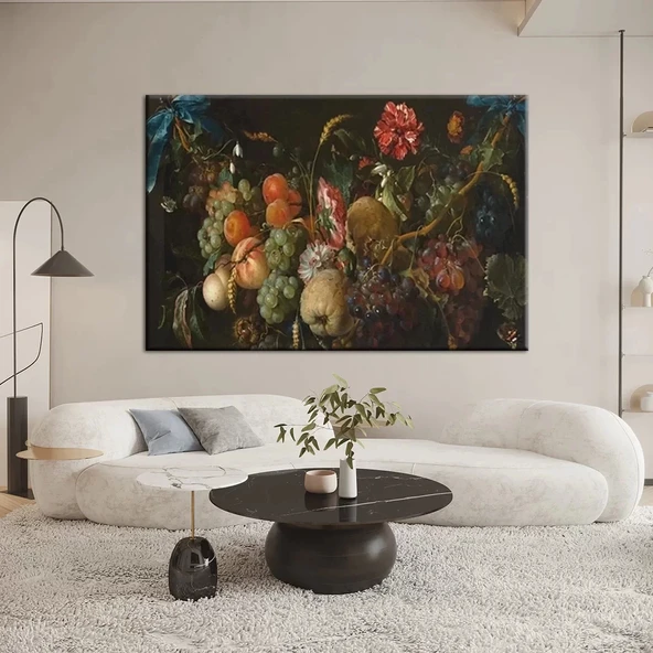 Bahçenin Zenginliği Kanvas Tablo ürün görseli