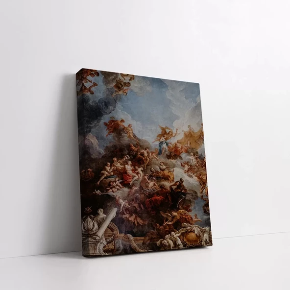 Barok Gökyüzü Kanvas Tablo - Resim 3